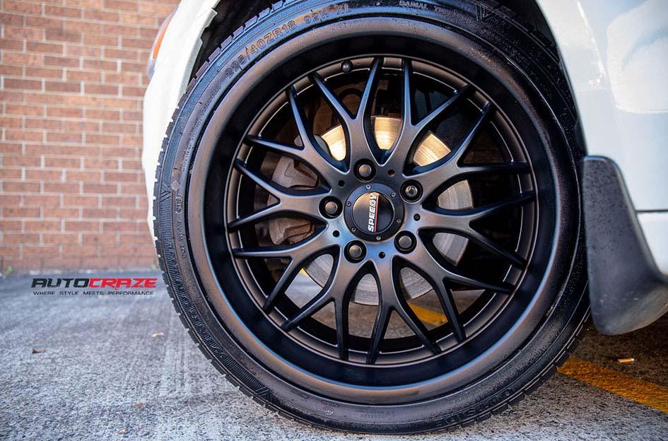MITSUBISHI LANCER CHEETAH SPORTS BLACK SUEDE